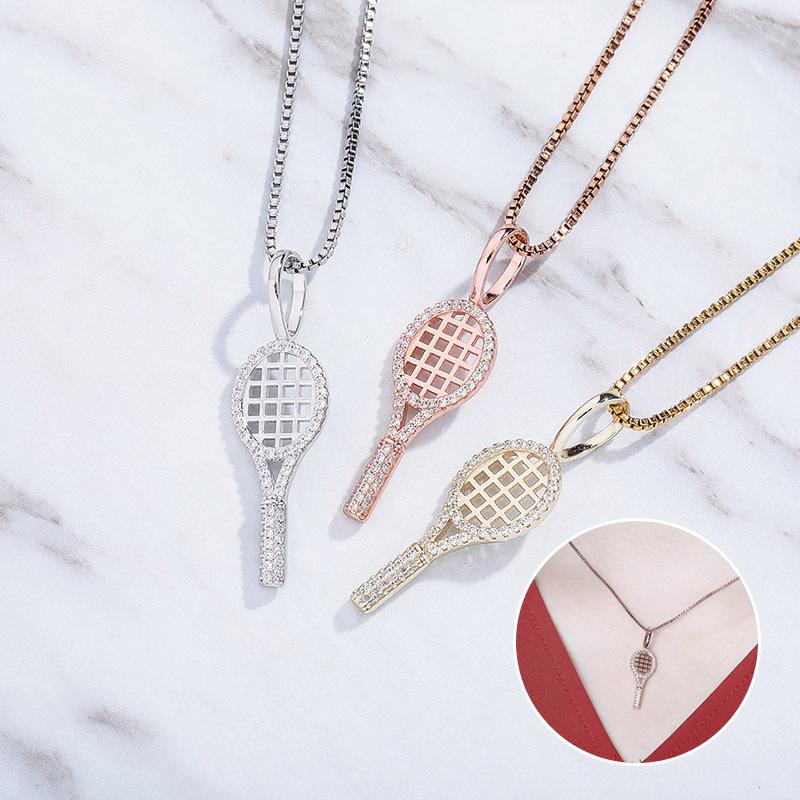 Sterling Tennis Necklace
