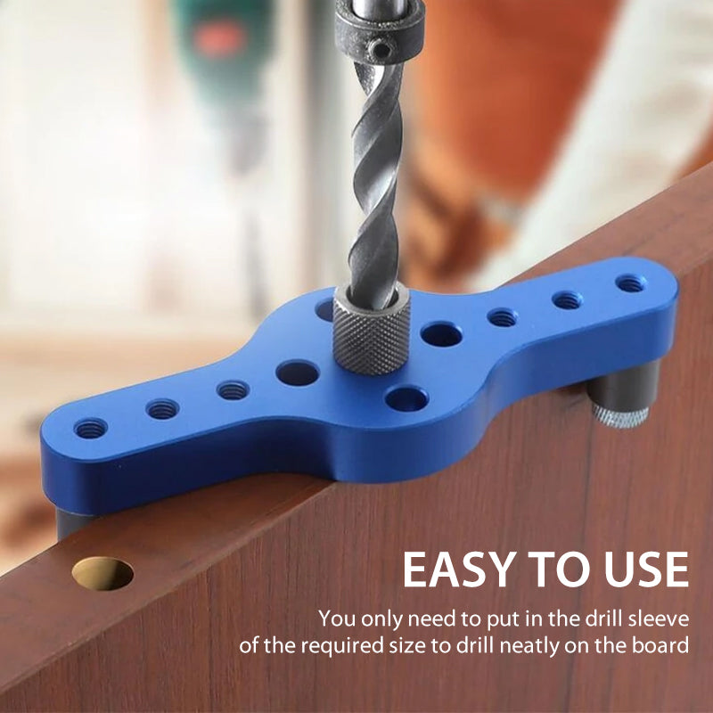 Woodworking drilling locator