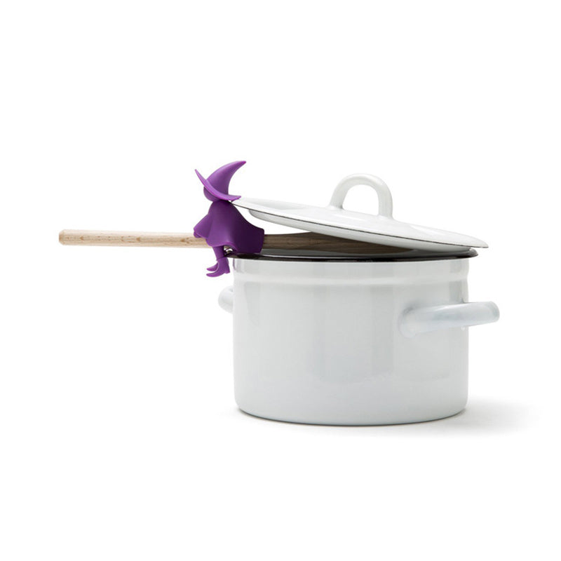 Silicone Witch Spoon Holder