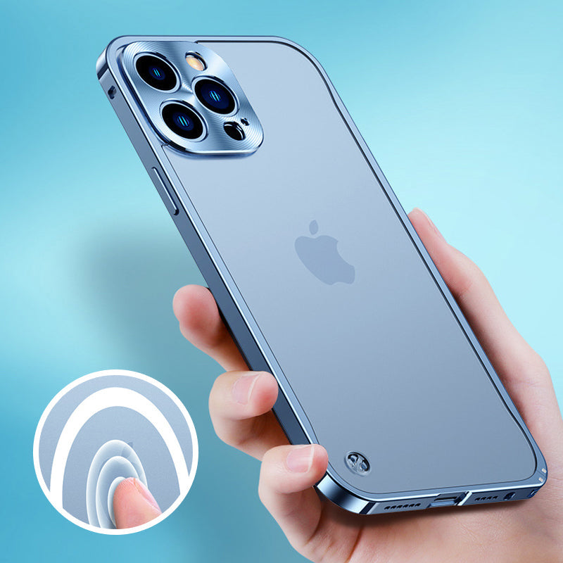 Magnetic Charging iPhone Case with Metal Frame【Free Shipping】45% off the second item