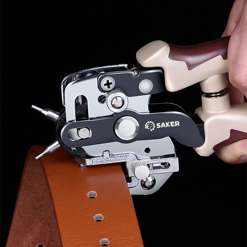 Saker Multi-function Hole Punch