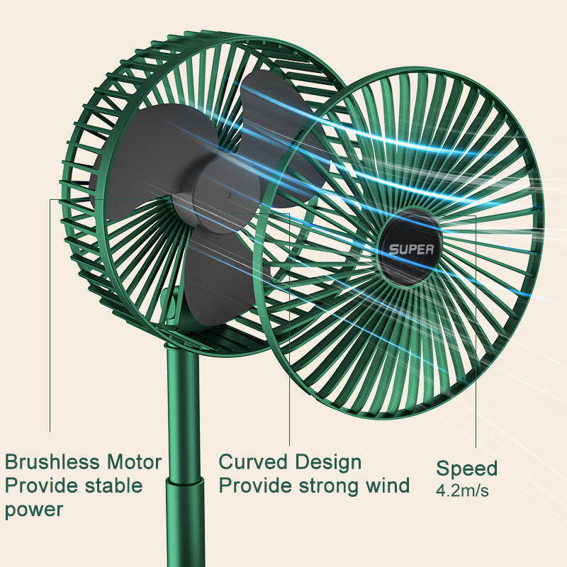 Mini Telescopic Folding Fan