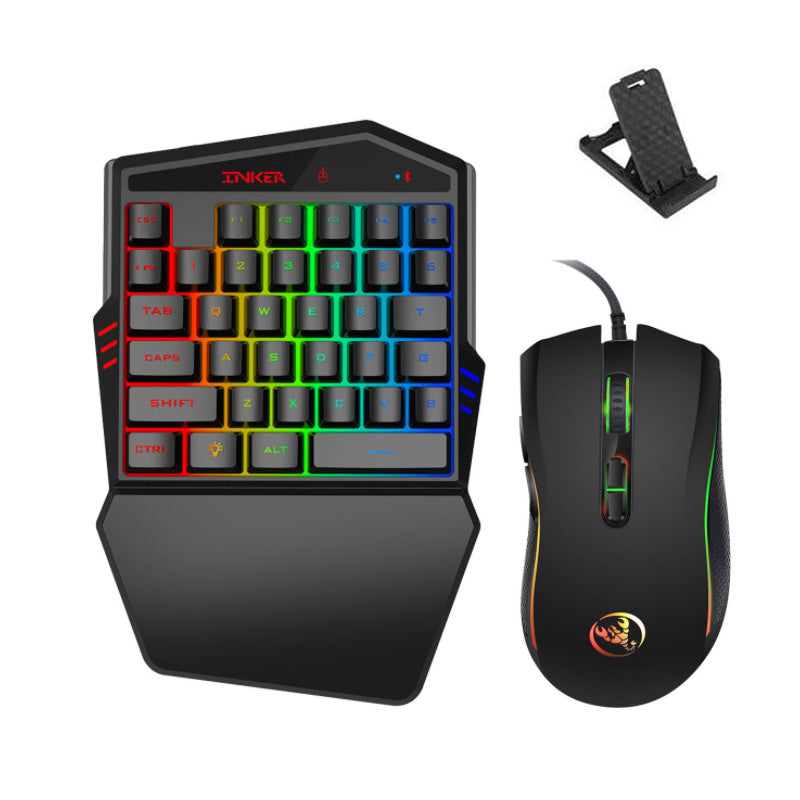 Mobile Game Bluetooth Keyboard Mouse Set