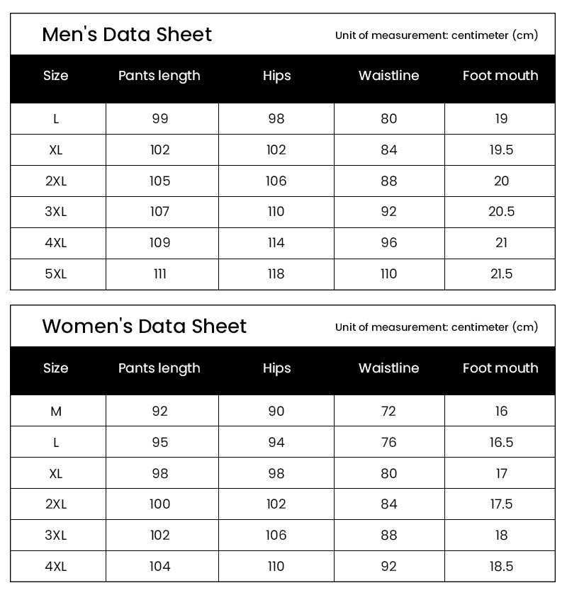 Winter water resistant trousers for men & women