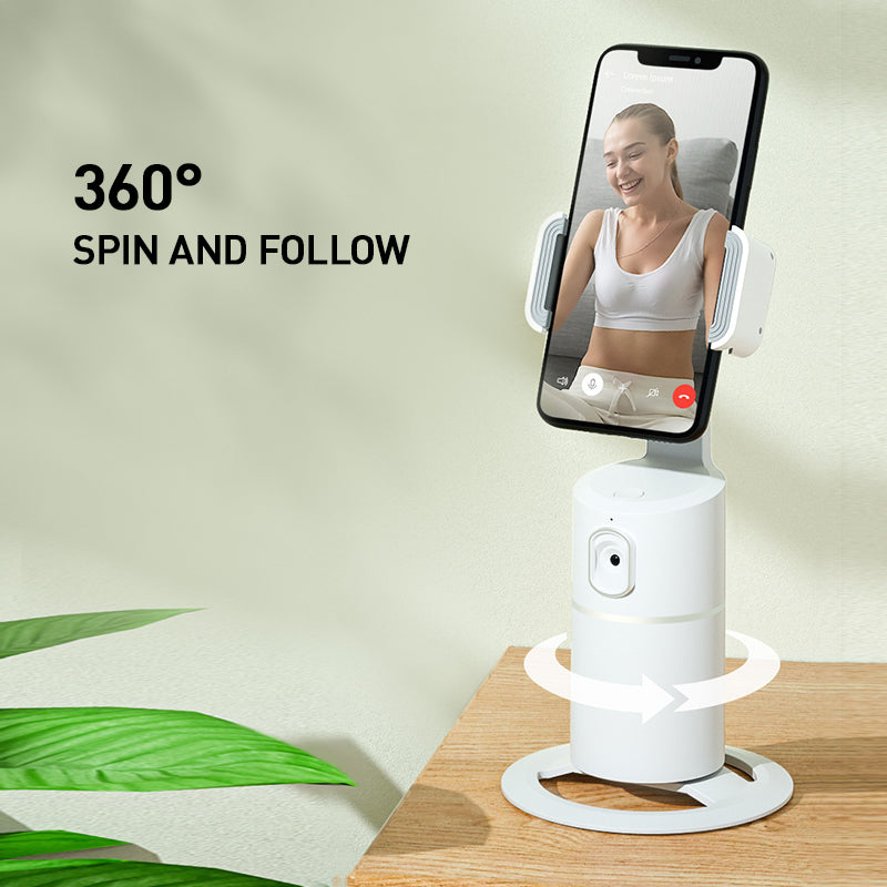 Smart 360° follow-up mobile phone holder