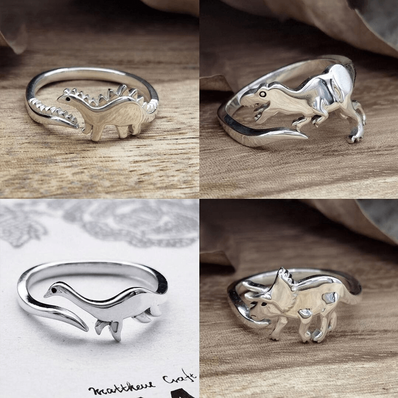 Adjustable Cute Dinosaur Ring（👉👉Free shipping）