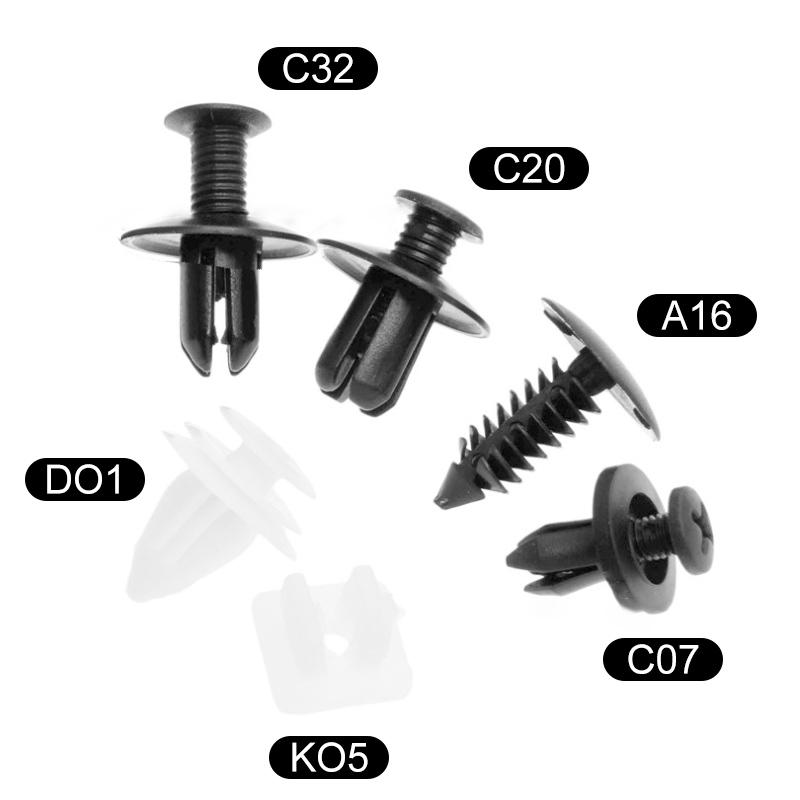 Universal Car Plastic Fender Fastener Clips（150pcs）