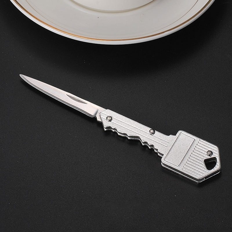 Key-shaped Folding Camping Knife