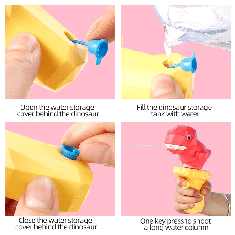 Cartoon Dinosaur Water Gun Toy