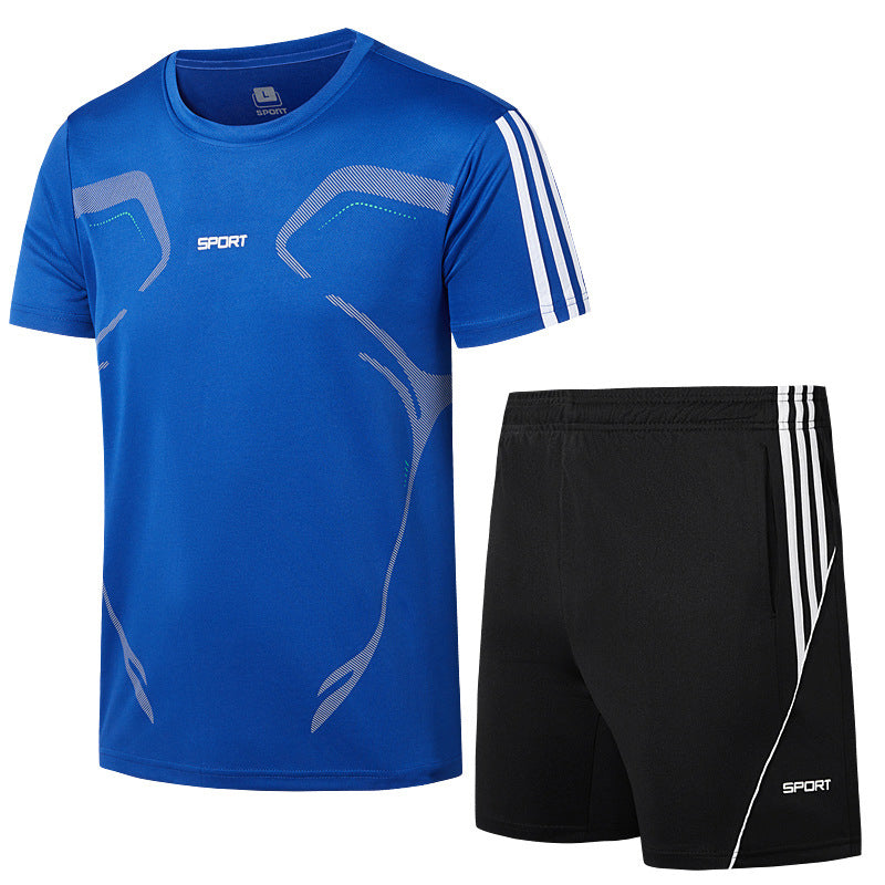 Fitness Quick Drying Climbing Sport Shirt&Shorts Set