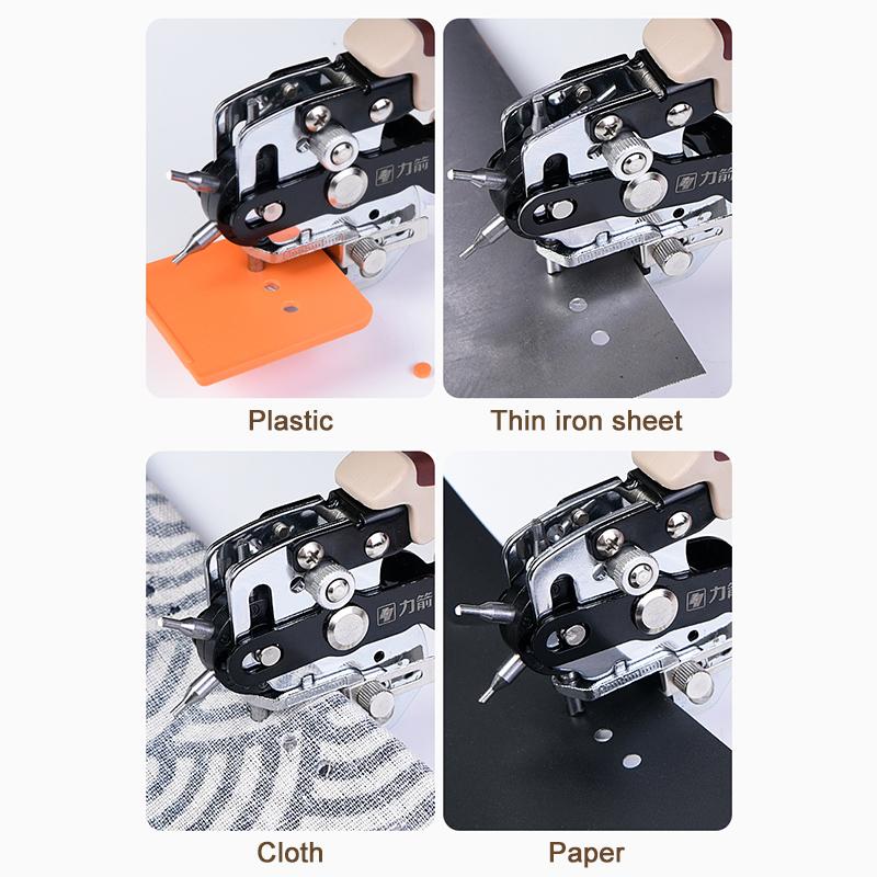 Saker Multi-function Hole Punch