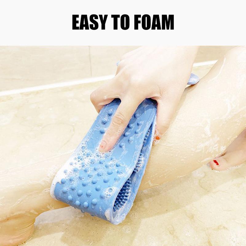 (🔥Summer Hot Sale - SAVE 50%🔥) Silicon Body Scrubber Belt