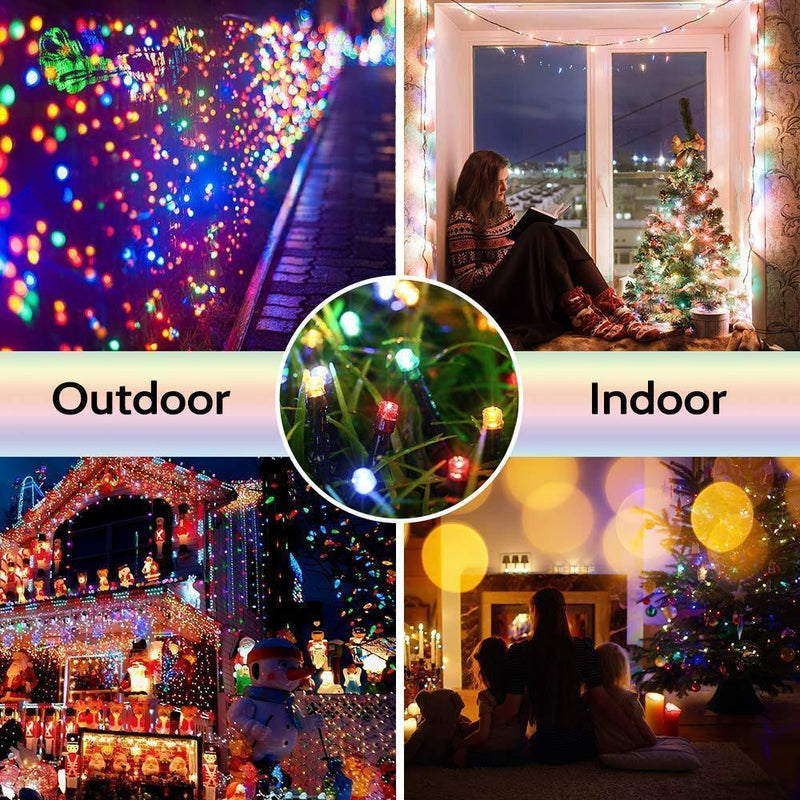 Solar-Powered LED Fairy Lights