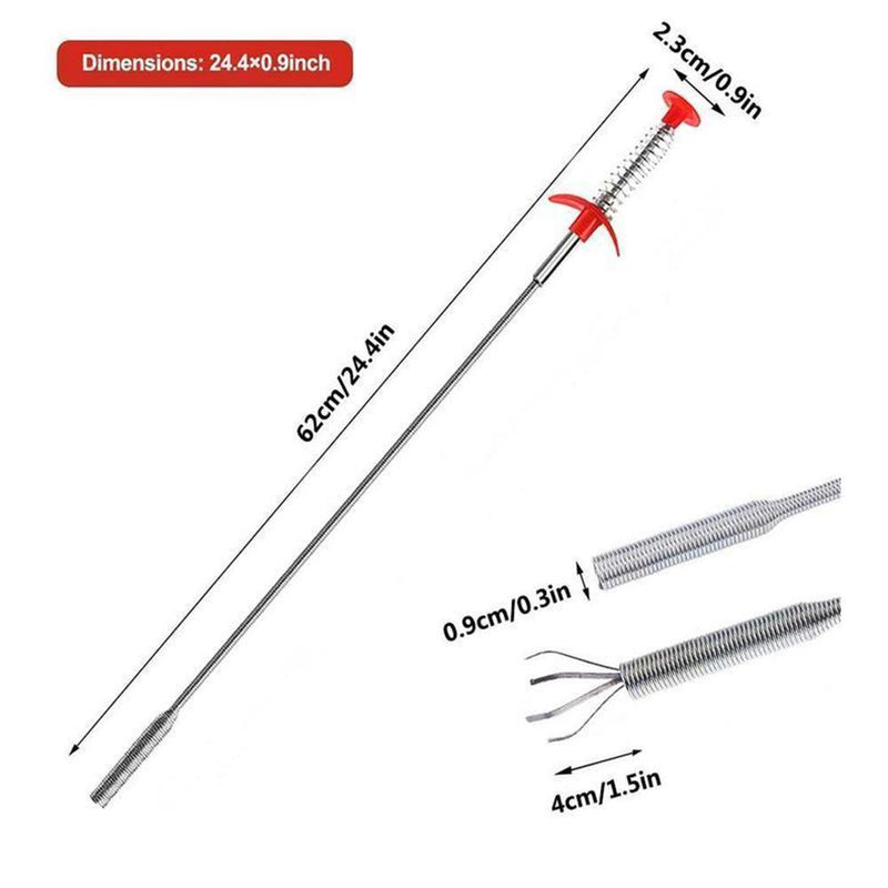 Kitchen Sink Sewer Cleaning Hook 2pcs