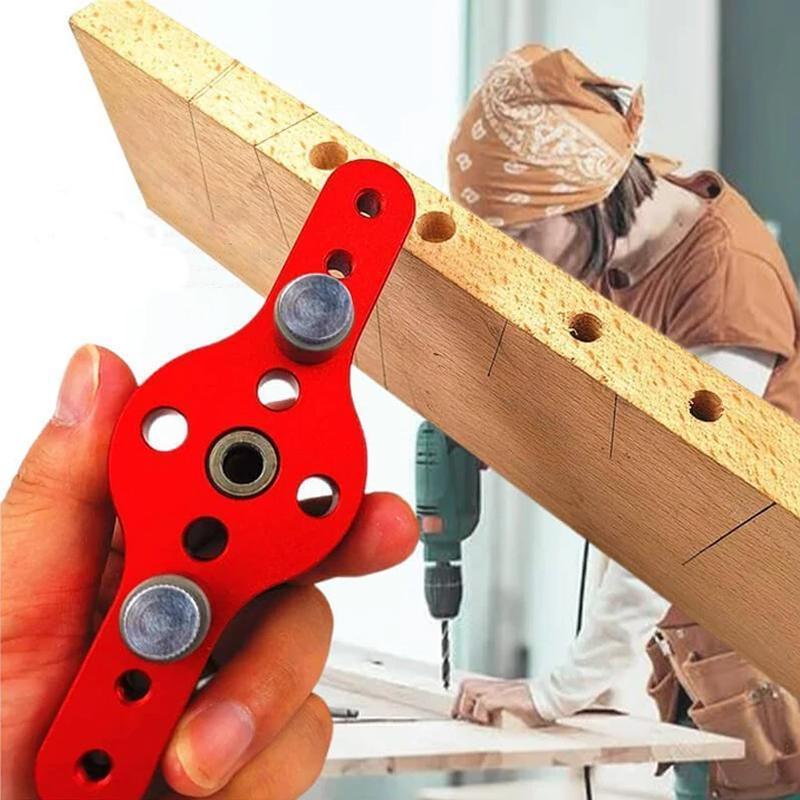 Woodworking drilling locator