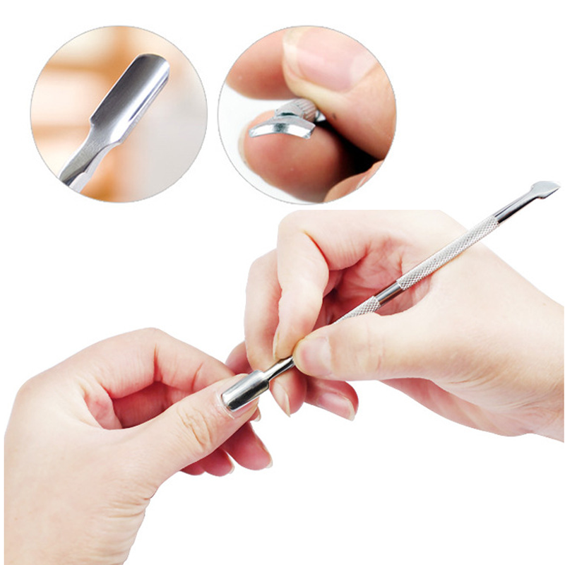 Stainless Steel Double-Ended Dead Skin Pusher