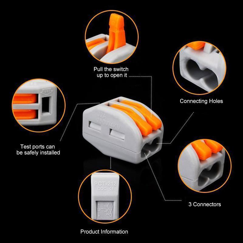 🔥🔥50% off-Universal Wire Connector Terminal Block For Fast Wiring