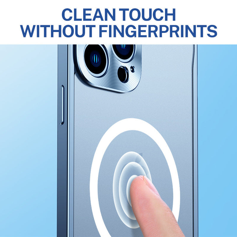 Magnetic Charging iPhone Case with Metal Frame【Free Shipping】45% off the second item