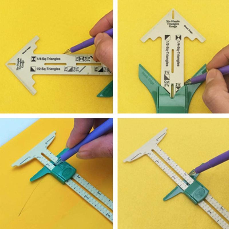 Five-in-one Patchwork Ruler Tailor Tool