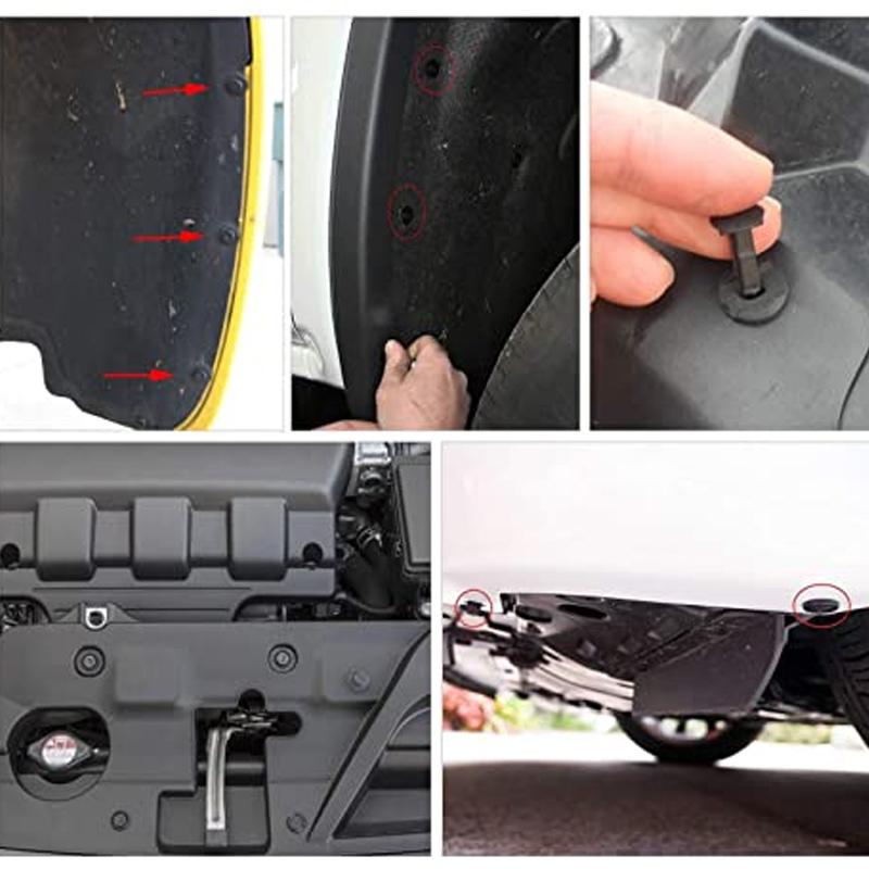 Universal Car Plastic Fender Fastener Clips（150pcs）