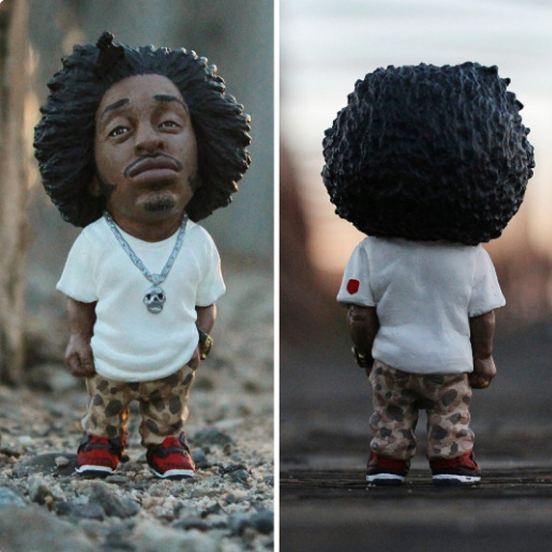 Resin rappers desktop decoration