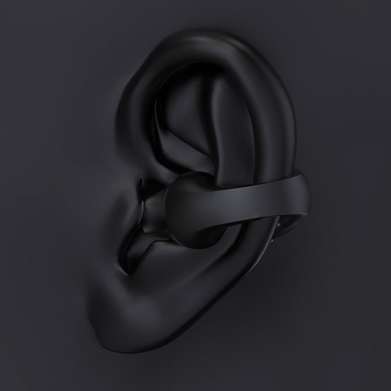Wireless bluetooth ear clip earbuds