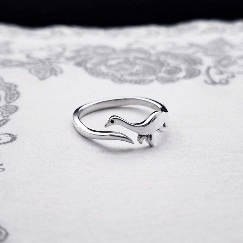 Adjustable Cute Dinosaur Ring（👉👉Free shipping）