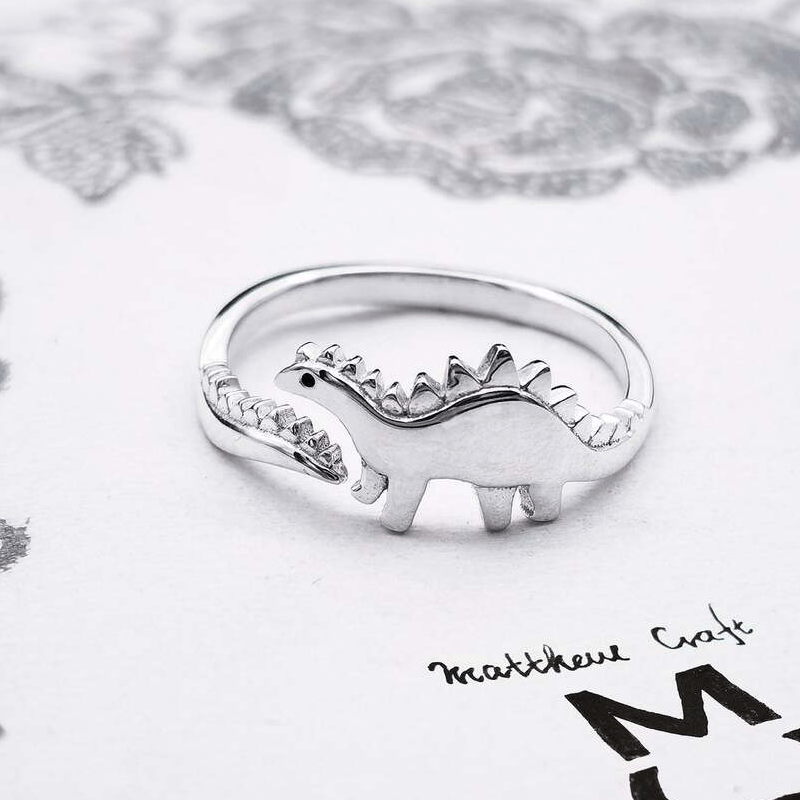 Adjustable Cute Dinosaur Ring（👉👉Free shipping）